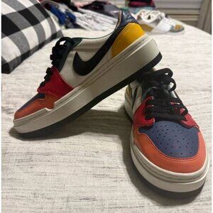 Nike Jordan 1 Elevate Low SE Multicolor Sneakers Size 8